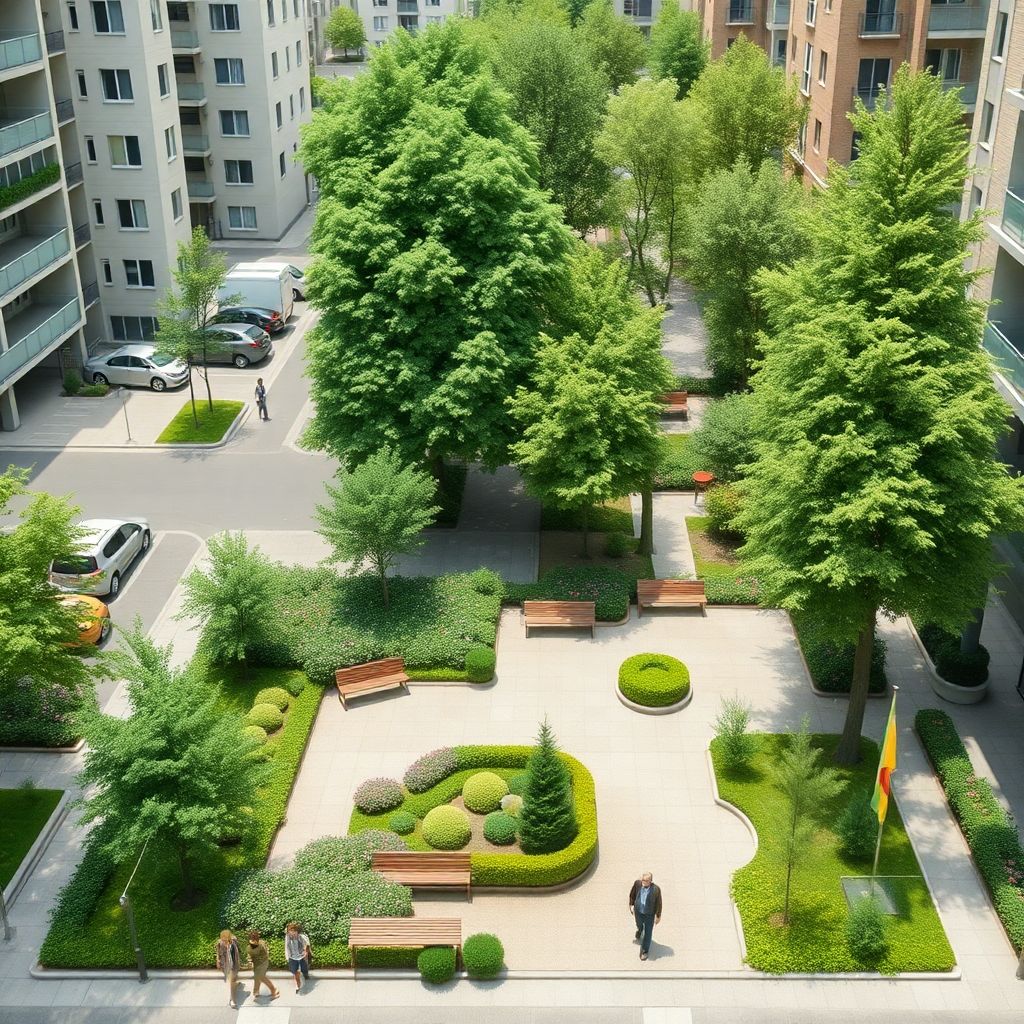 Городские парки и зелёные зоны как ключевой фактор экологичности районов