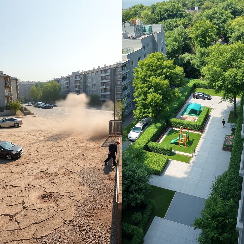 Что влияет на уровень пыли в жилых кварталах и как его снизить