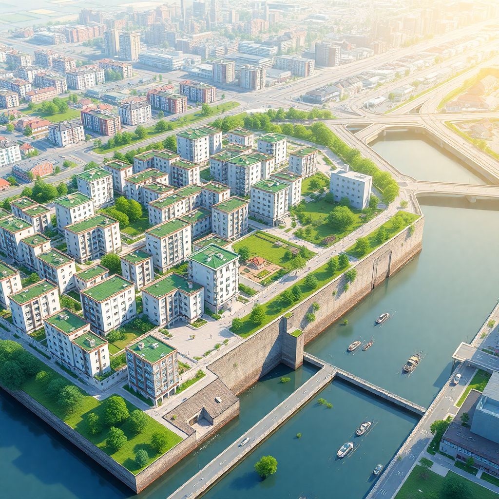 Учёт климатических изменений в планировании районов и устойчивое развитие