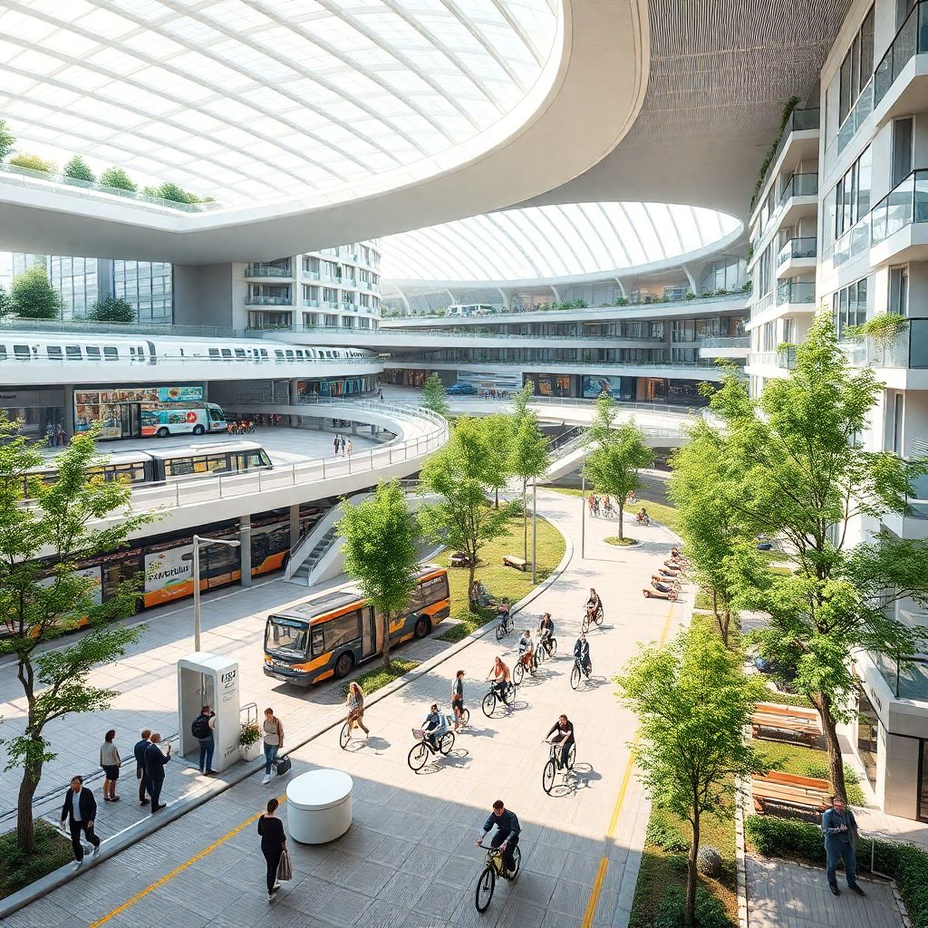 Преимущества жизни рядом с экологичными транспортными узлами в современном городе