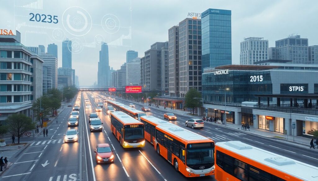 Как транспортная инфраструктура снижает углеродный след района - иллюстрация