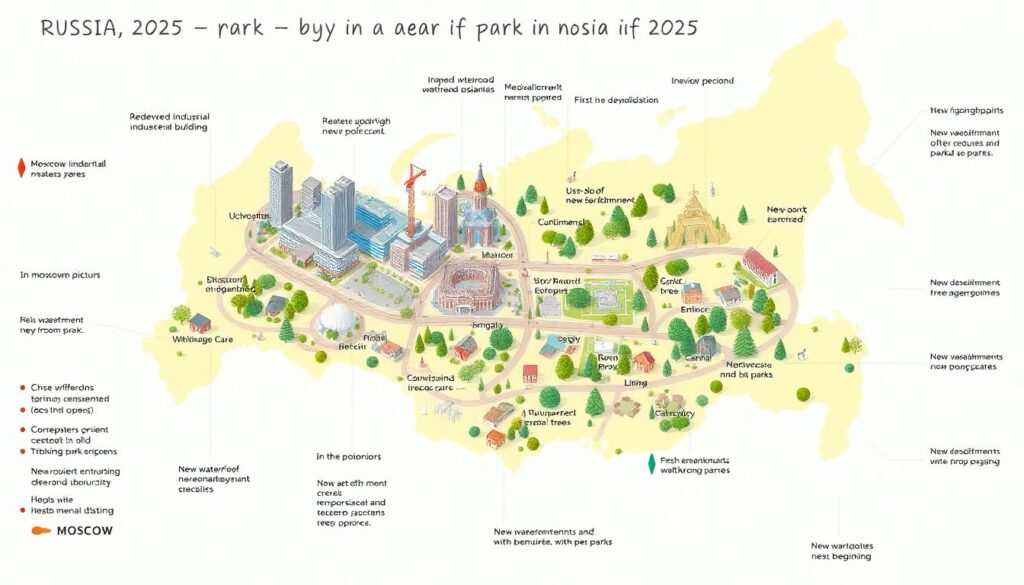 Выбор района для любителей пеших прогулок и активного отдыха - иллюстрация