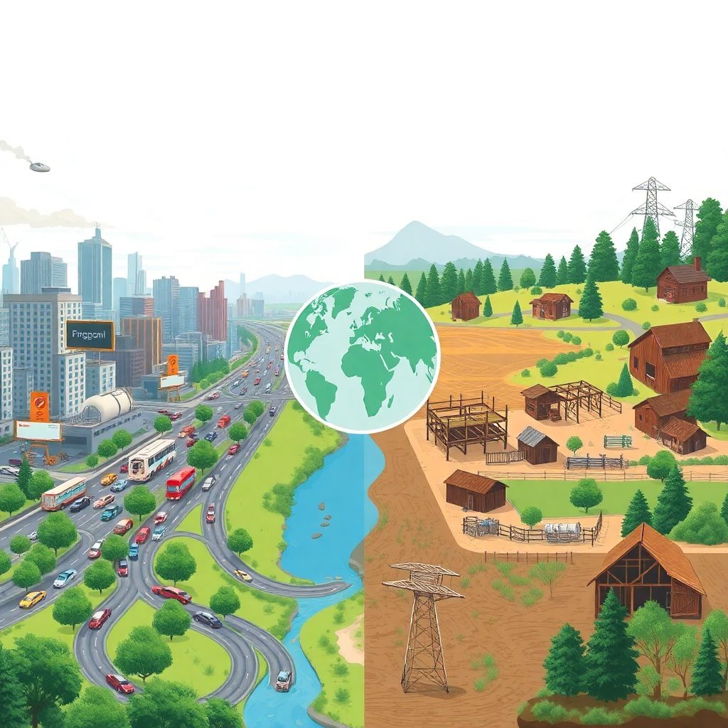 Как миграция населения влияет на экологическую обстановку района и качество среды