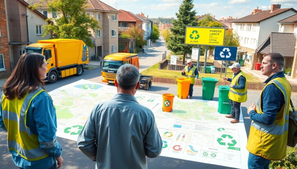 Управление отходами и экологический режим района - иллюстрация