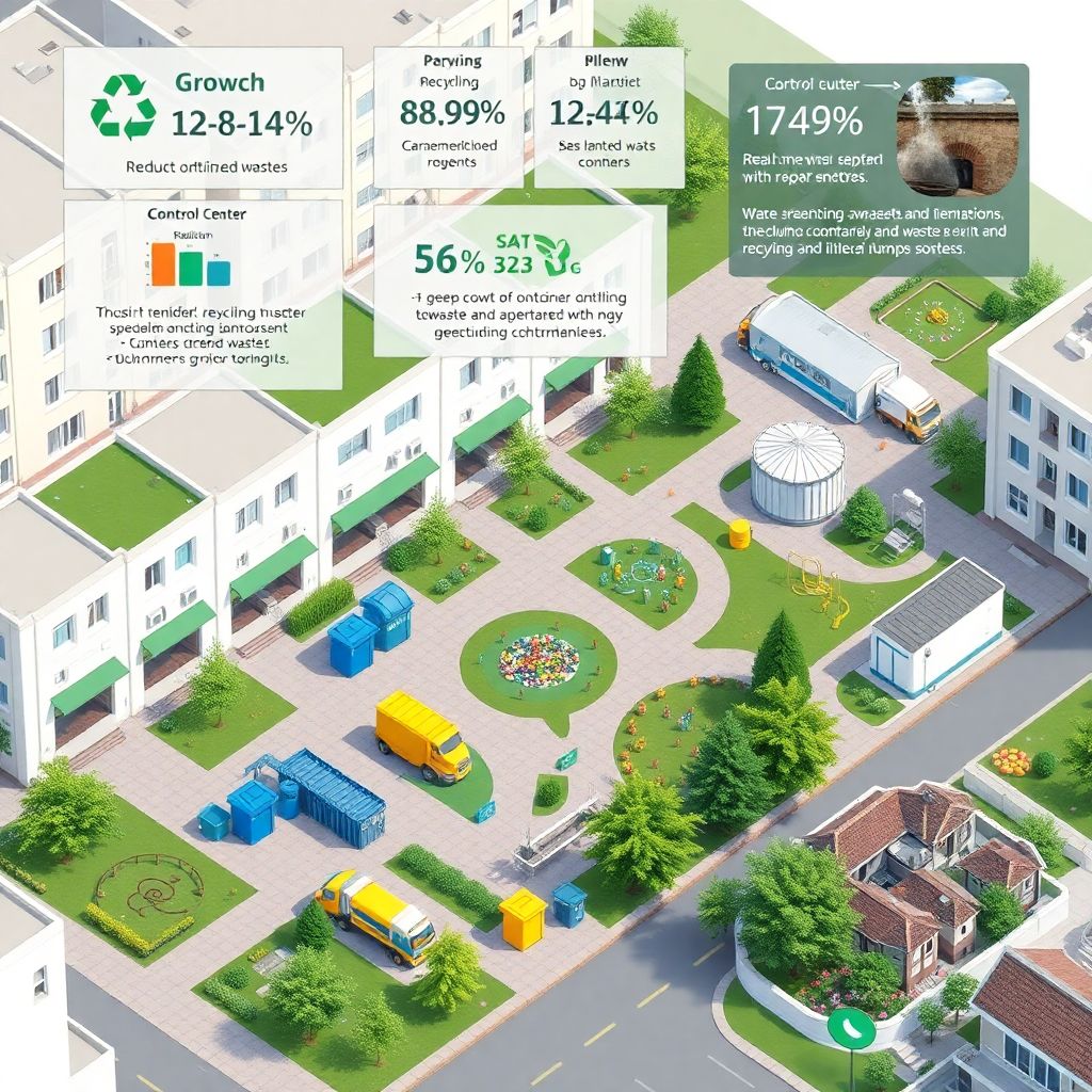 Управление отходами и экологический режим района: принципы и современные решения