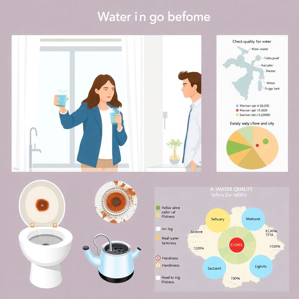 Оценка качества воды в муниципальных районах перед покупкой жилья