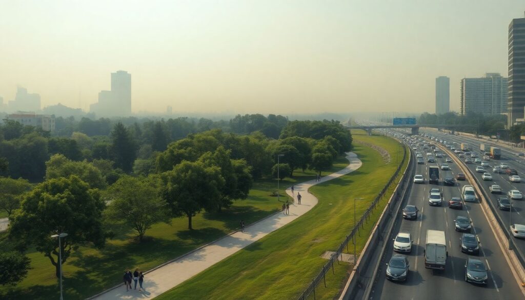 Как визуально оценивать экологичность района по фотографиям - иллюстрация