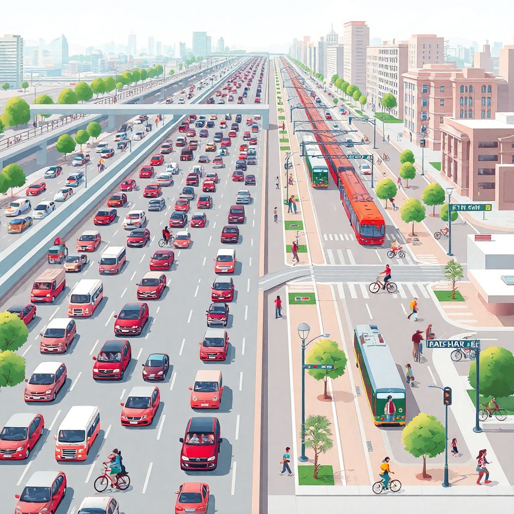 Транспортная инфраструктура как фактор снижения уровня депрессии в городе