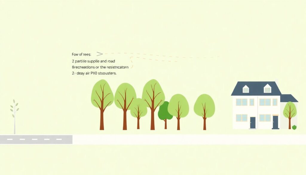 Роль парков в снижении загрязнения воздуха - иллюстрация