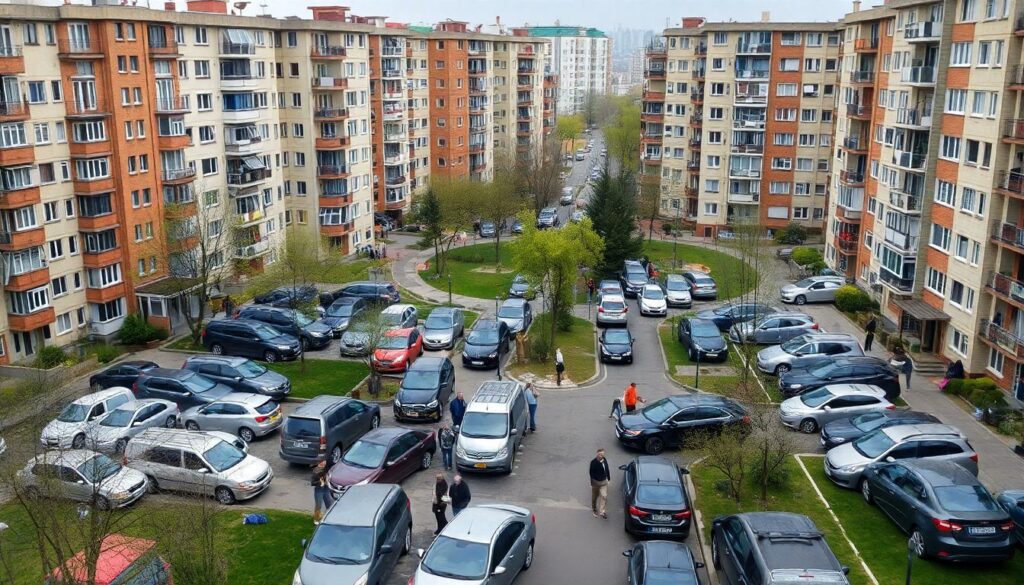 Зелёный транспорт как альтернатива авто в районах - иллюстрация