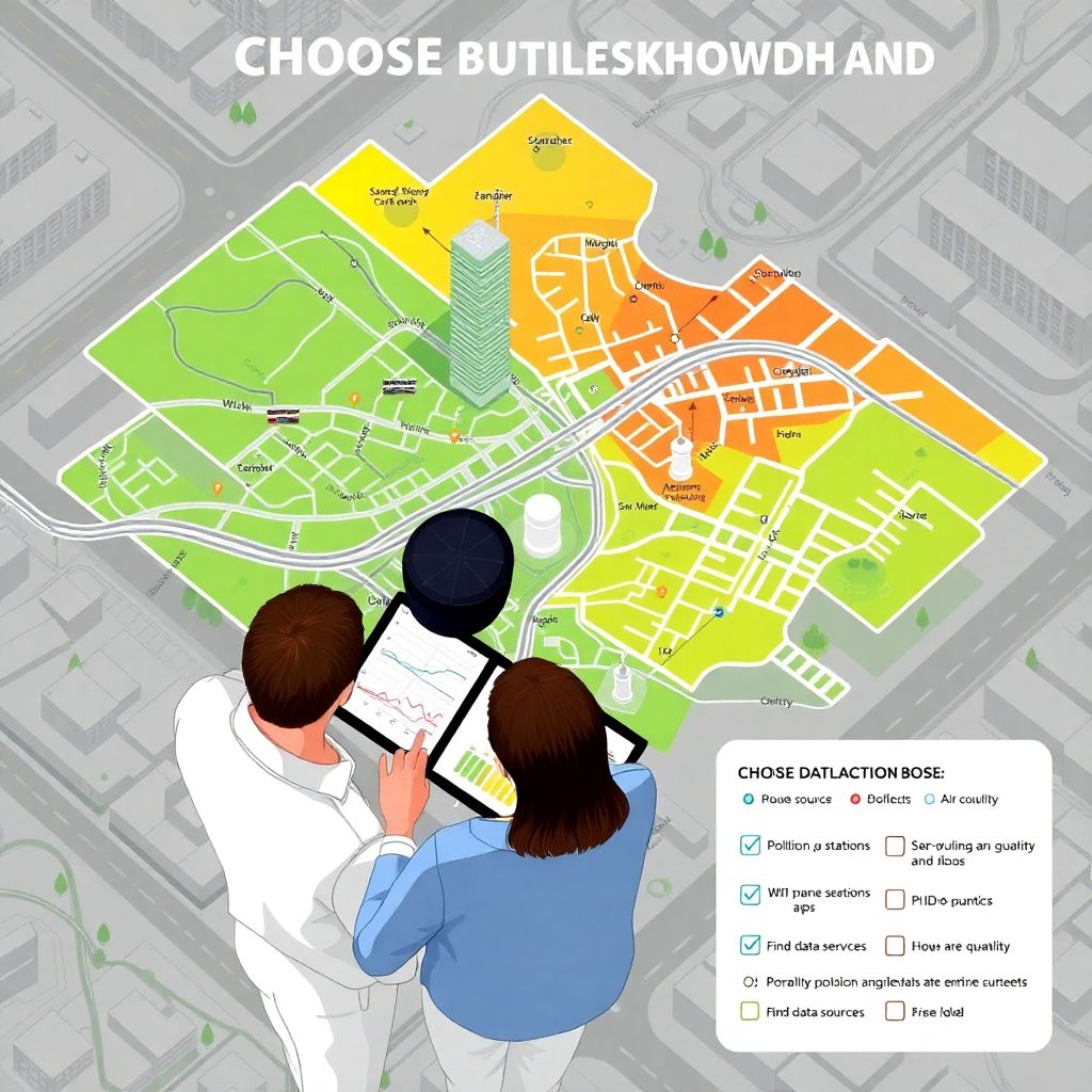 Как анализировать данные о выхлопах автомобилей для выбора безопасного района