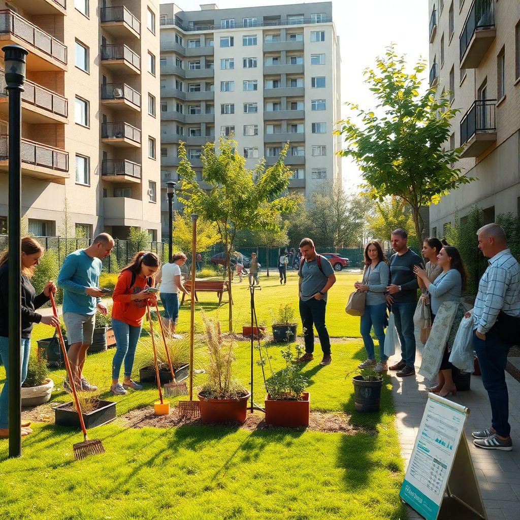 Общественные инициативы по улучшению экологии района и участие жителей
