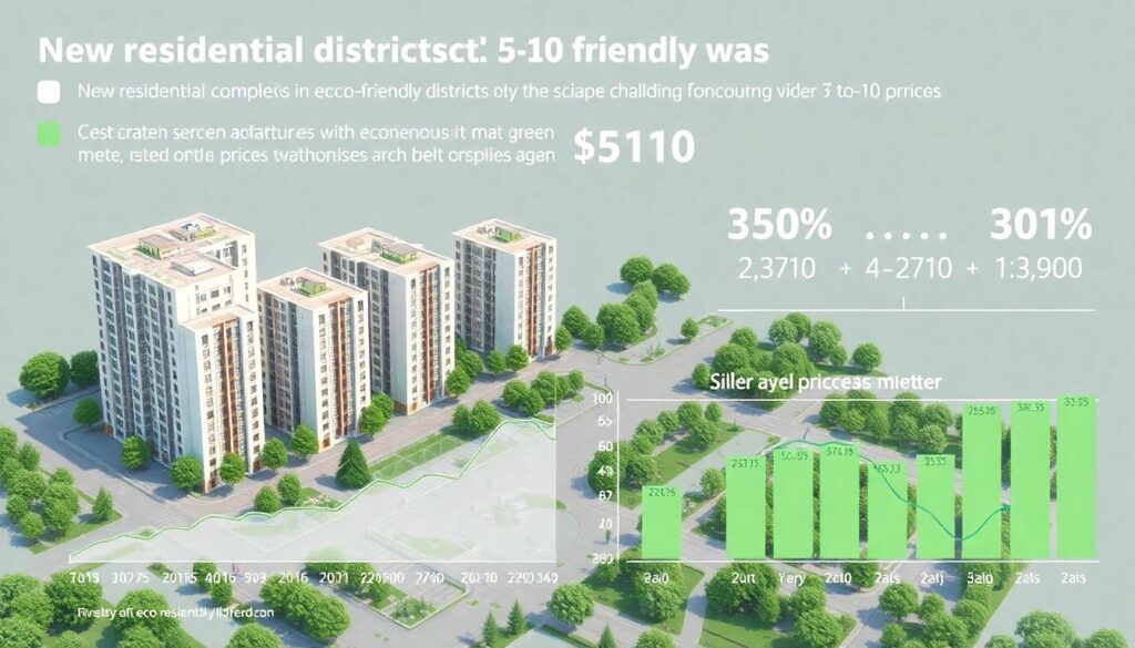 Как растут цены на жилье в экологически чистых районах - иллюстрация