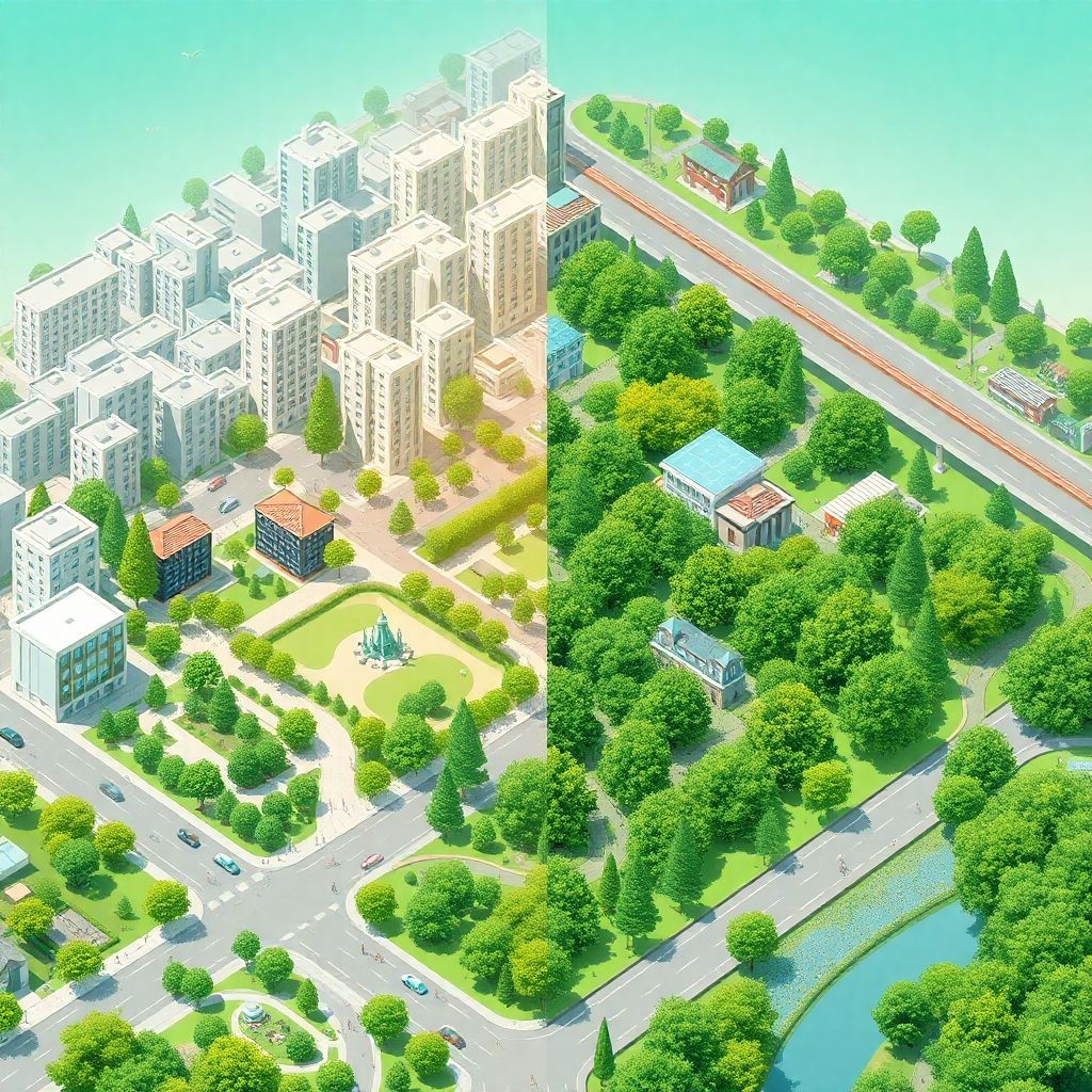 Управление городским озеленением ради устойчивого экологического баланса