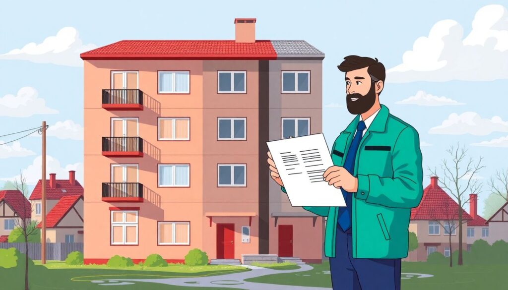 Потребление энергии домами и его влияние на район - иллюстрация