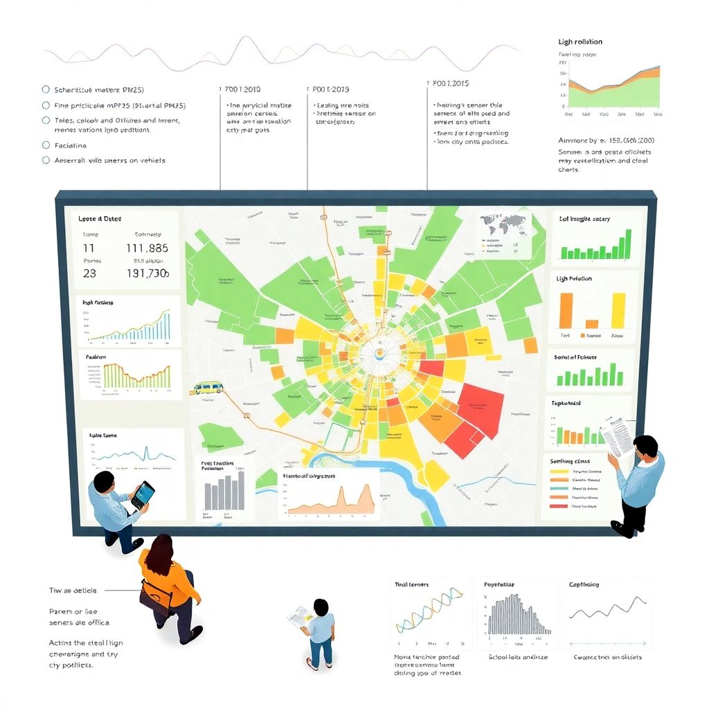 Учимся читать экологические графики по районам и понимать состояние среды