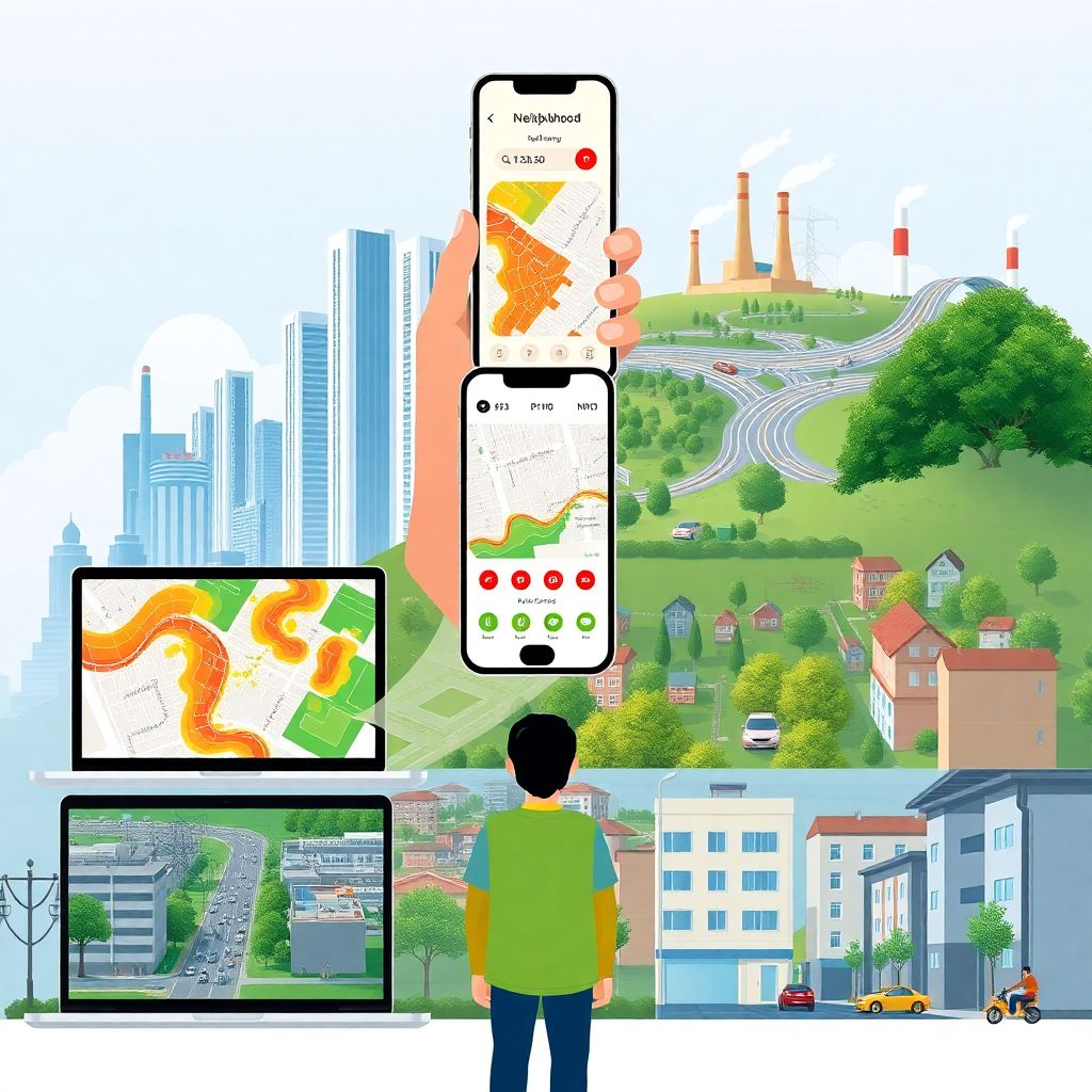 Практические примеры по выбору района с чистым воздухом для жизни