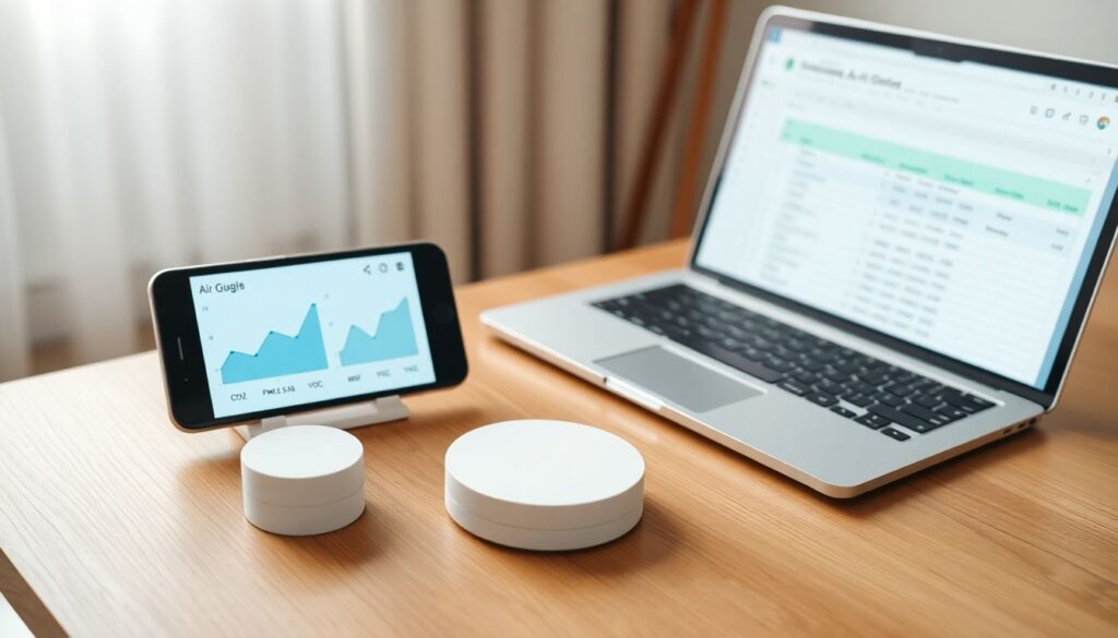 Аналитика изменений качества воздуха в зависимости от времени суток - иллюстрация