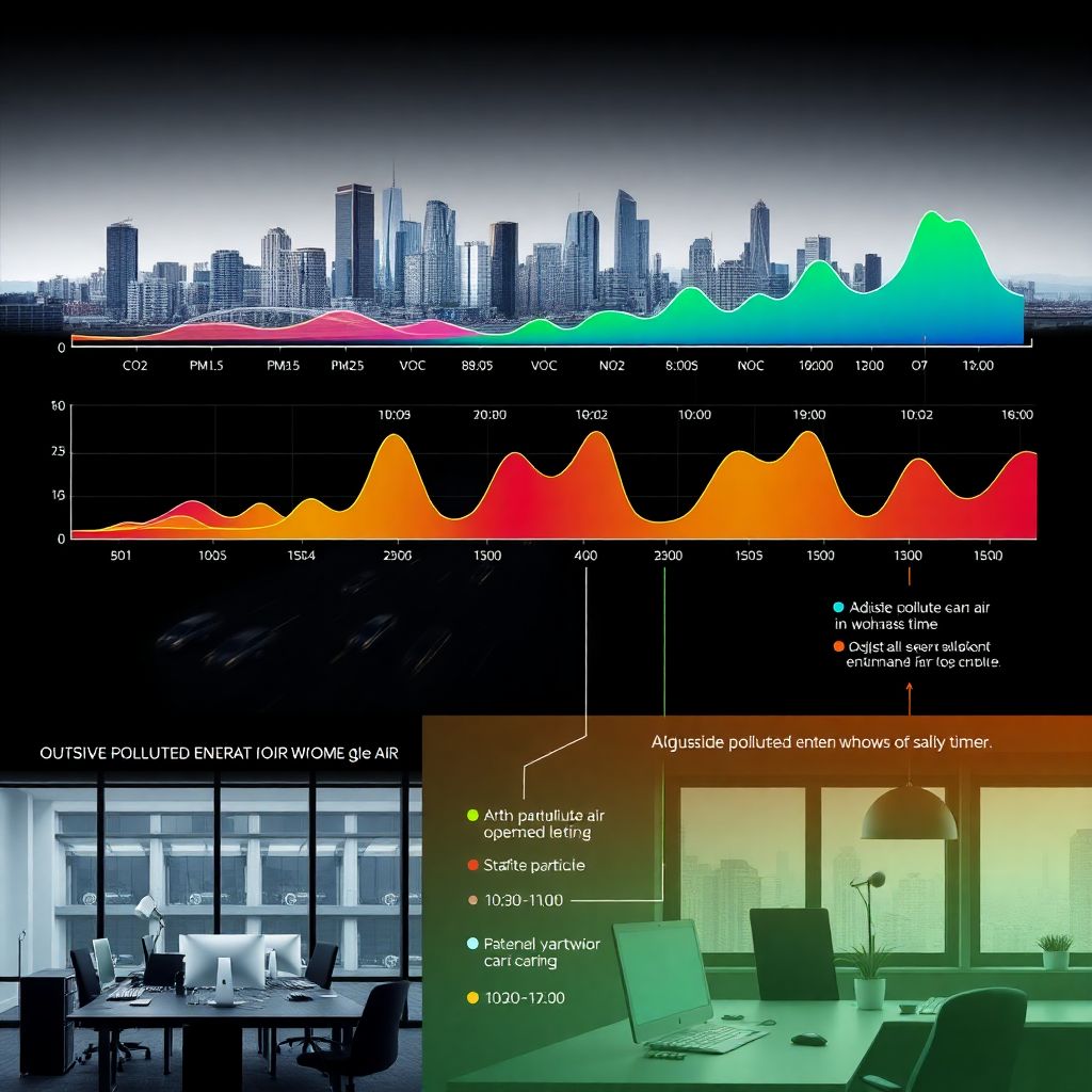 Аналитика изменений качества воздуха по времени суток и выводы исследования