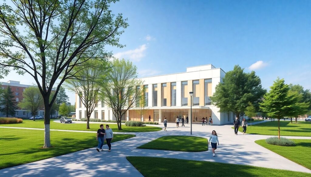 Как размещение школ влияет на экологию района - иллюстрация