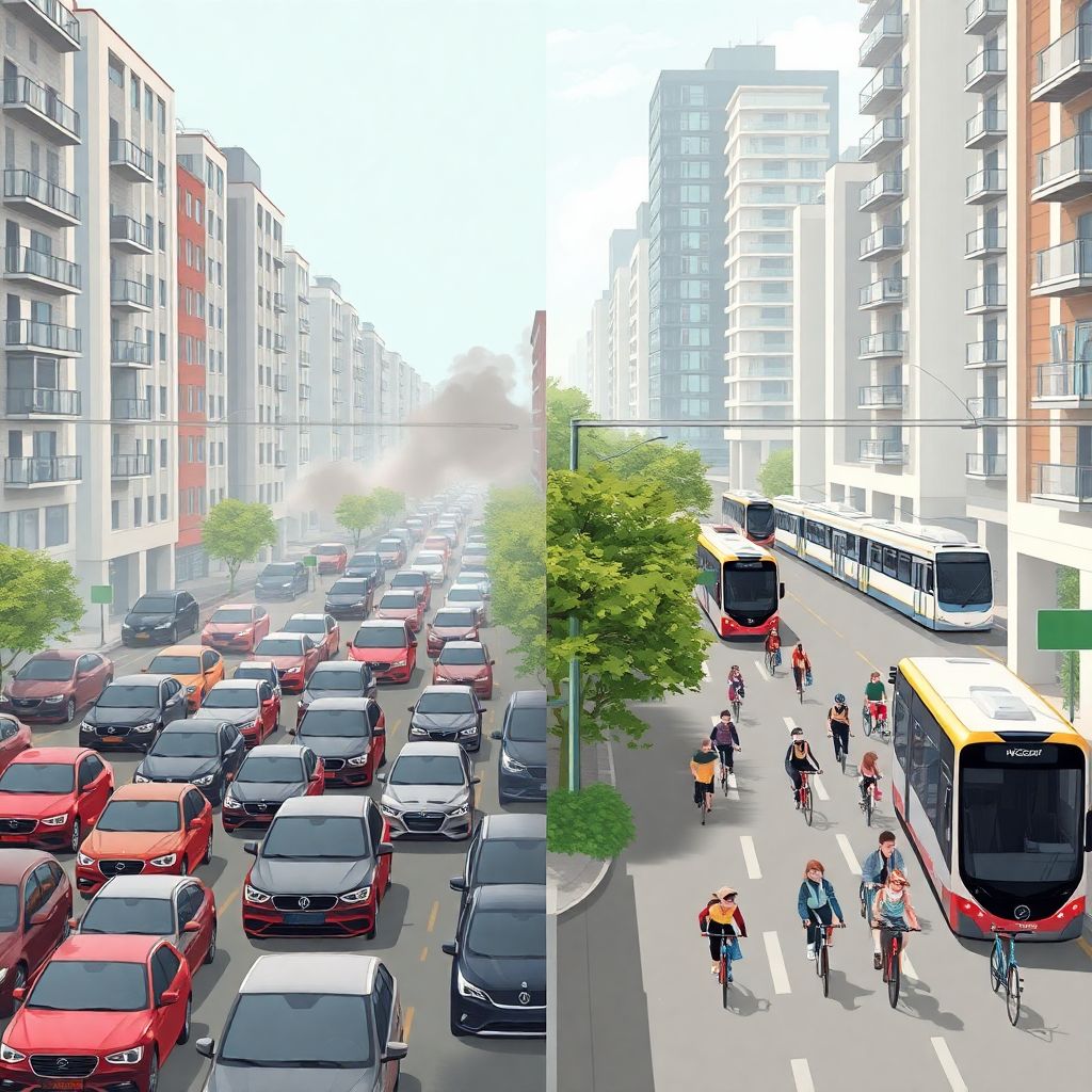 Пробки и выбросы: как дорожные заторы усиливают загрязнение воздуха