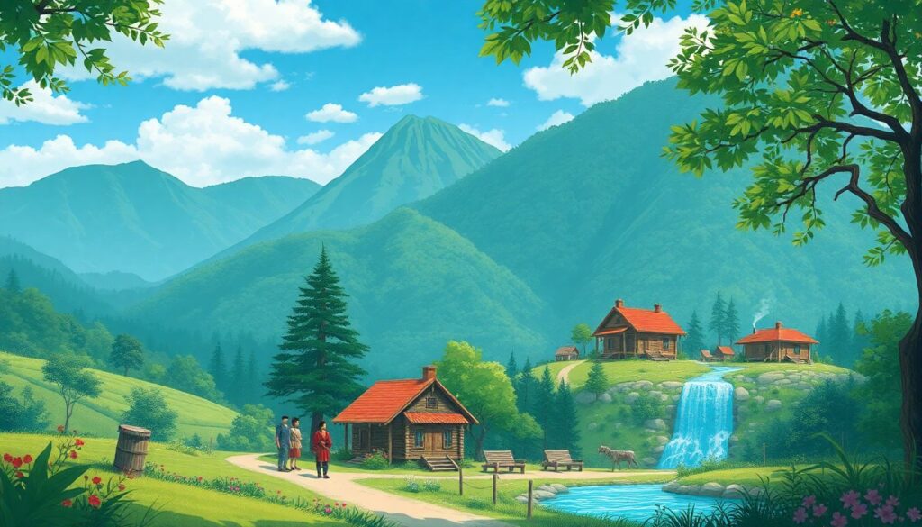 Экологические аспекты сезонного туризма в пригородах - иллюстрация