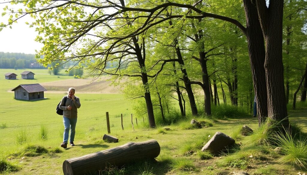 Экологические аспекты сезонного туризма в пригородах - иллюстрация
