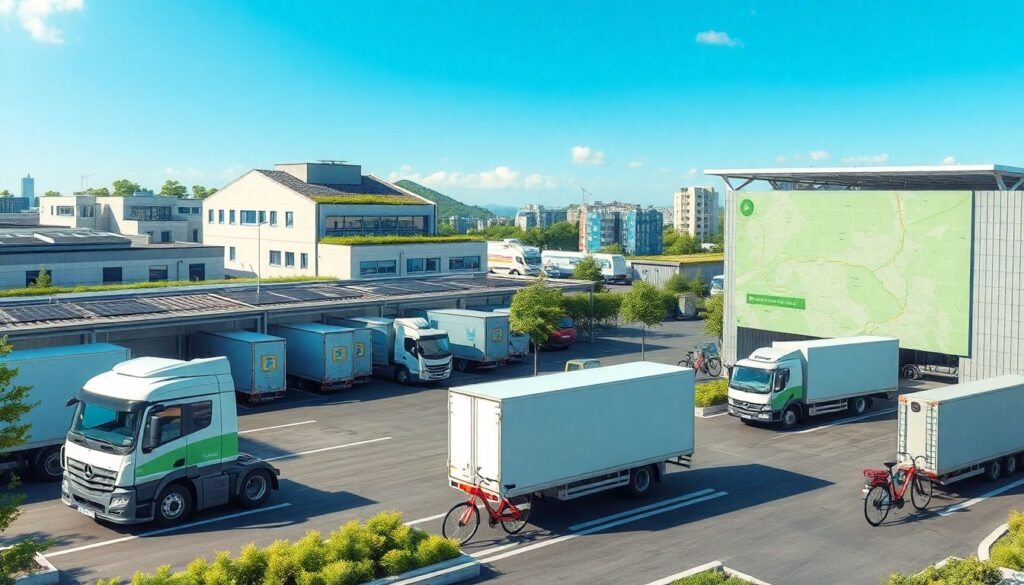 Эко-логистика района и её влияние на качество жизни - иллюстрация