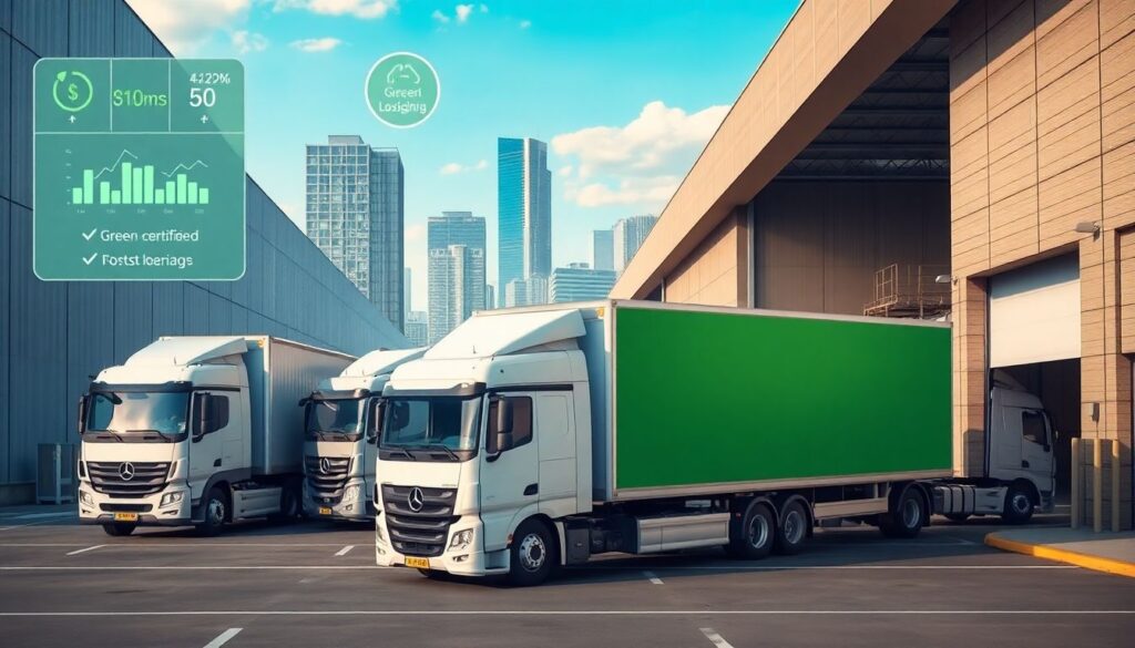 Эко-логистика района и её влияние на качество жизни - иллюстрация