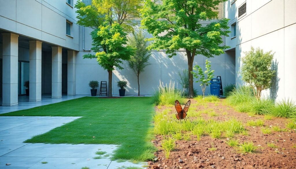 Какие факторы влияют на экологическую чистоту дворов - иллюстрация