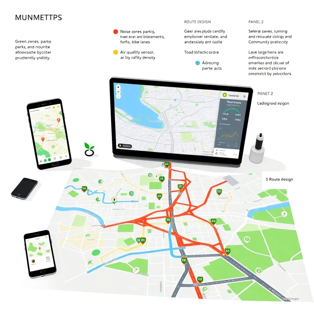 Экологический гид по районам для бегунов и велосипедистов в городе