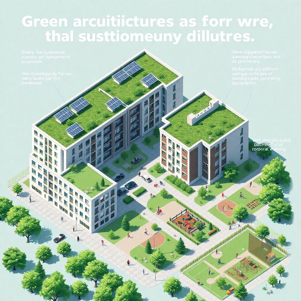 Зелёная архитектура и экономическая привлекательность районов города