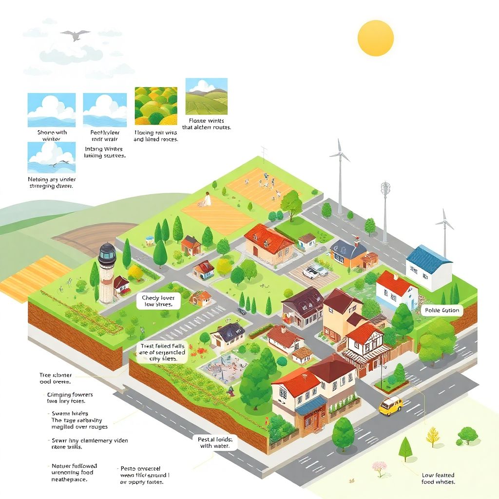 Влияние климата на экологическую обстановку районов и качество жизни