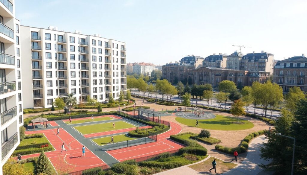 Как выбирать район, где можно вести здоровый образ жизни - иллюстрация