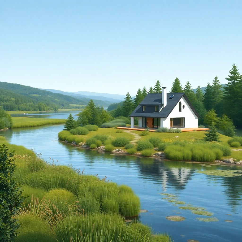 Экологические аспекты покупки дома у реки и влияние на качество жизни