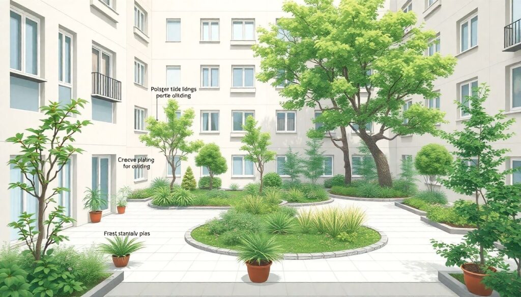 Как разводить и поддерживать озеленение на придомовой территории - иллюстрация