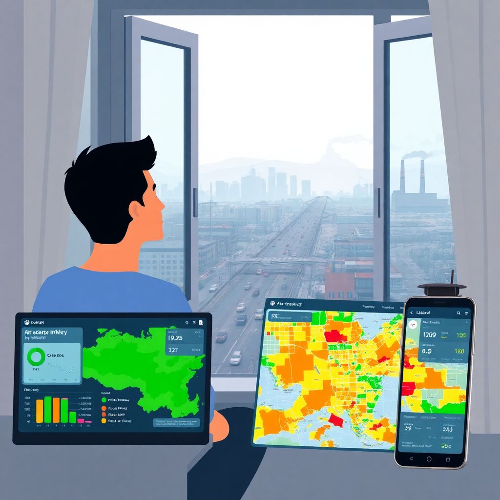 Показатели загрязнения воздуха по районам: где и как смотреть актуальные данные
