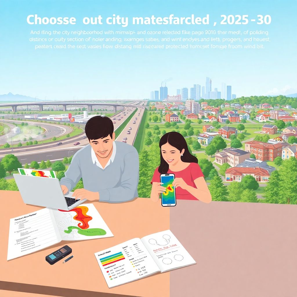 Как выбирать район с минимальными озоновыми слоями и безопасной экологией