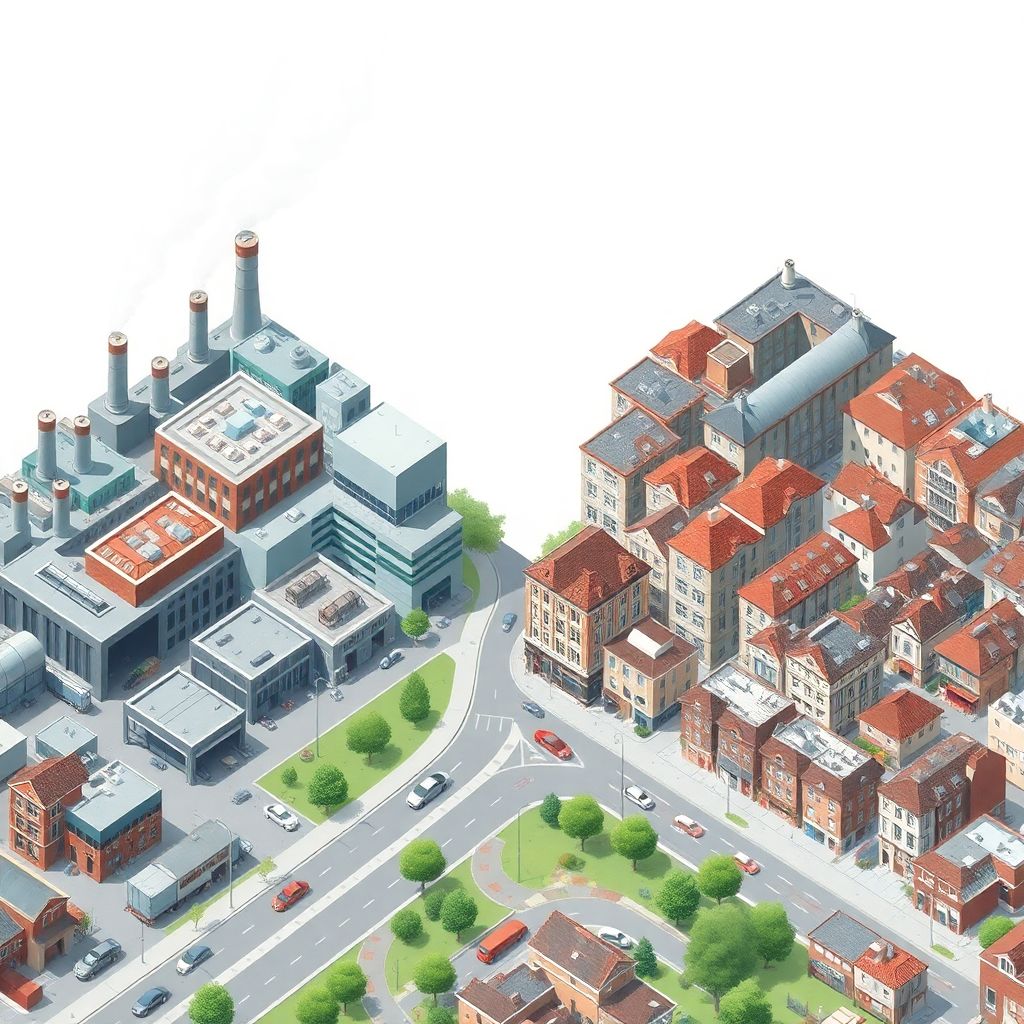 Истоки загрязнения воздуха в районах и эффективные способы их снижения