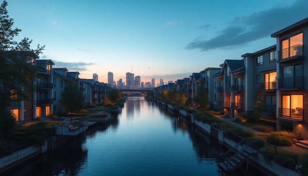 Как жить в районе с чистой рекой рядом - иллюстрация