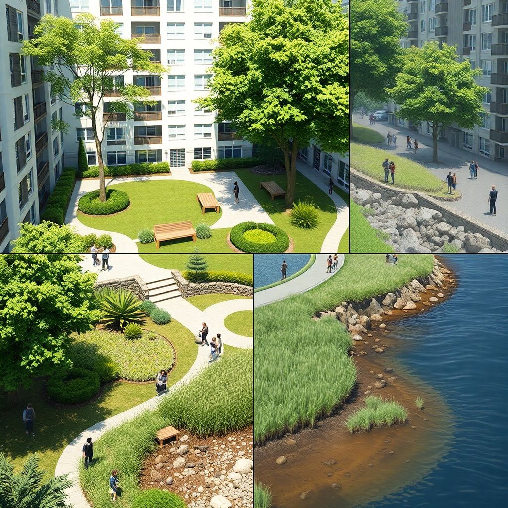 Планирование зон отдыха и экологической инфраструктуры в городском пространстве