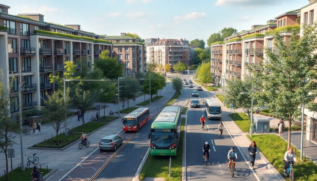 Как выбрать район с экологичным общественным транспортом - иллюстрация