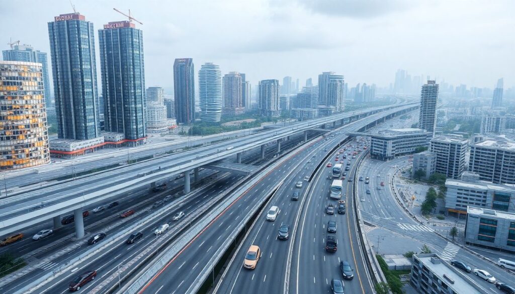 Как влияют дорожные коридоры на микроклимат жилья - иллюстрация