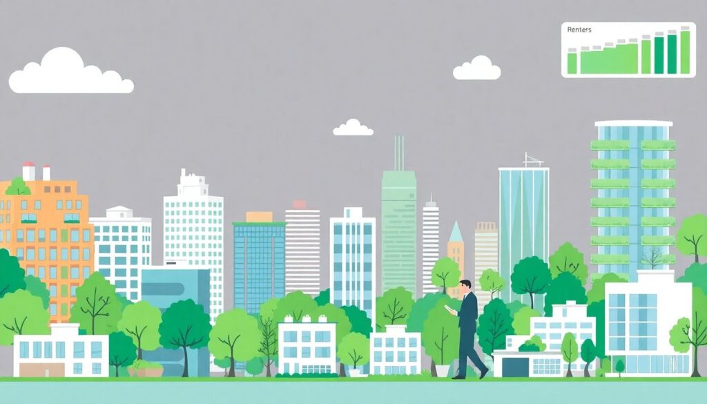 Рынок арендной недвижимости и экологическая привлекательность районов - иллюстрация